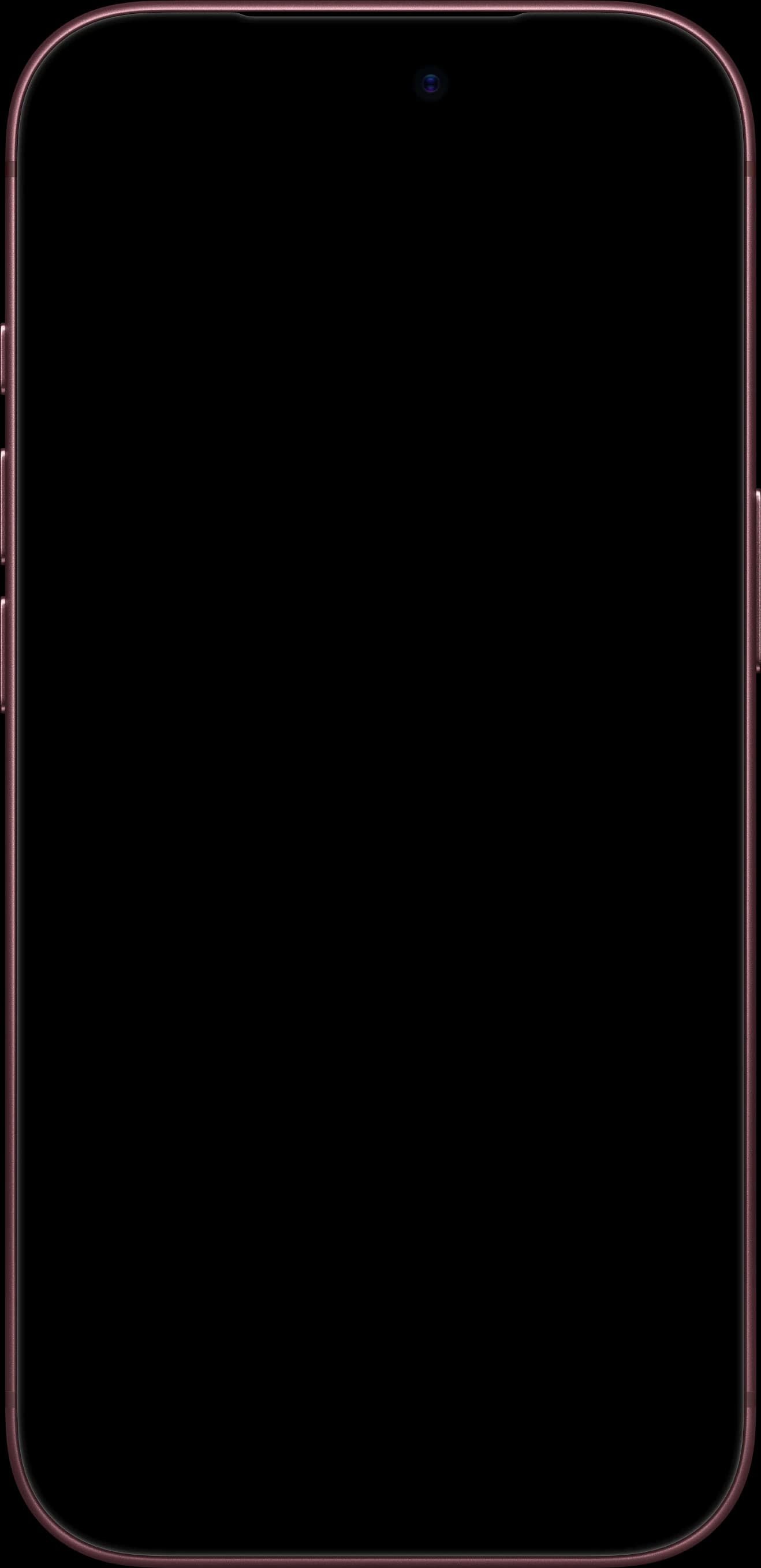 iPhone 18 Pro device frame
